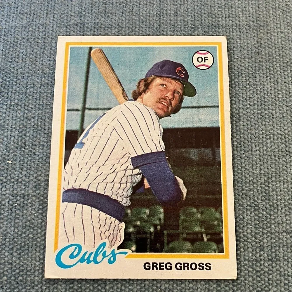 1978 Topps Chicago Cubs Baseball Card Trading Card